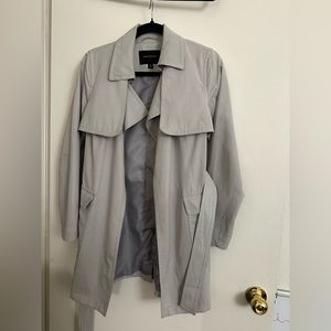 Banana Republic Trench Coat Gray